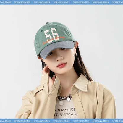 Plus-sized Deepening No 56 Baseball Cap Sun-proof Makes Your Face Look Smaller