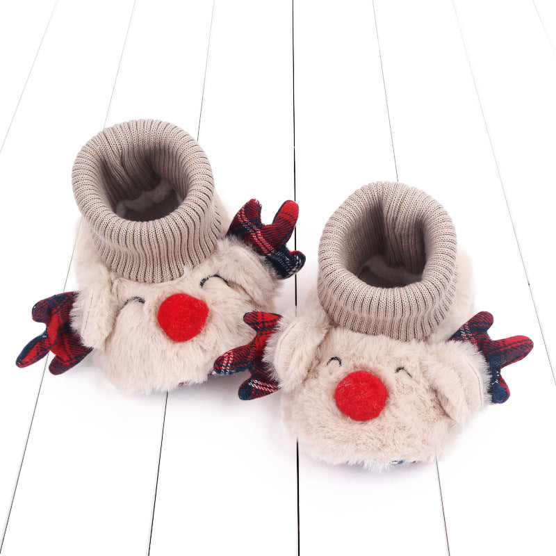 Autumn And Winter Children's Padded Floor Shoes