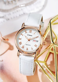 6023B Rose Gold White