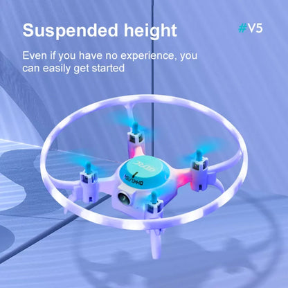 UK  V5 Kids And Beginners Mini RC Drone RC Quadcopter With 720P HD Wide Angle Camera,Drones Suitable For Children And Beginners,Logistics Is Randomly Sent By Evri,Royal Mail,Amazon Logistics