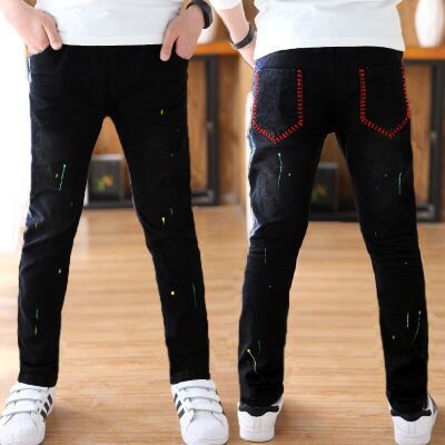 Boys Denim Trousers Childrens Clothing Rugged Reliability