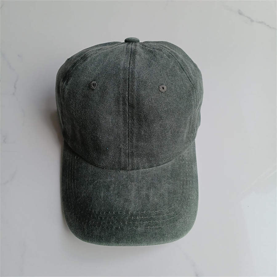 The Heritage Wash: Retro Washed Cotton Peaked Cap