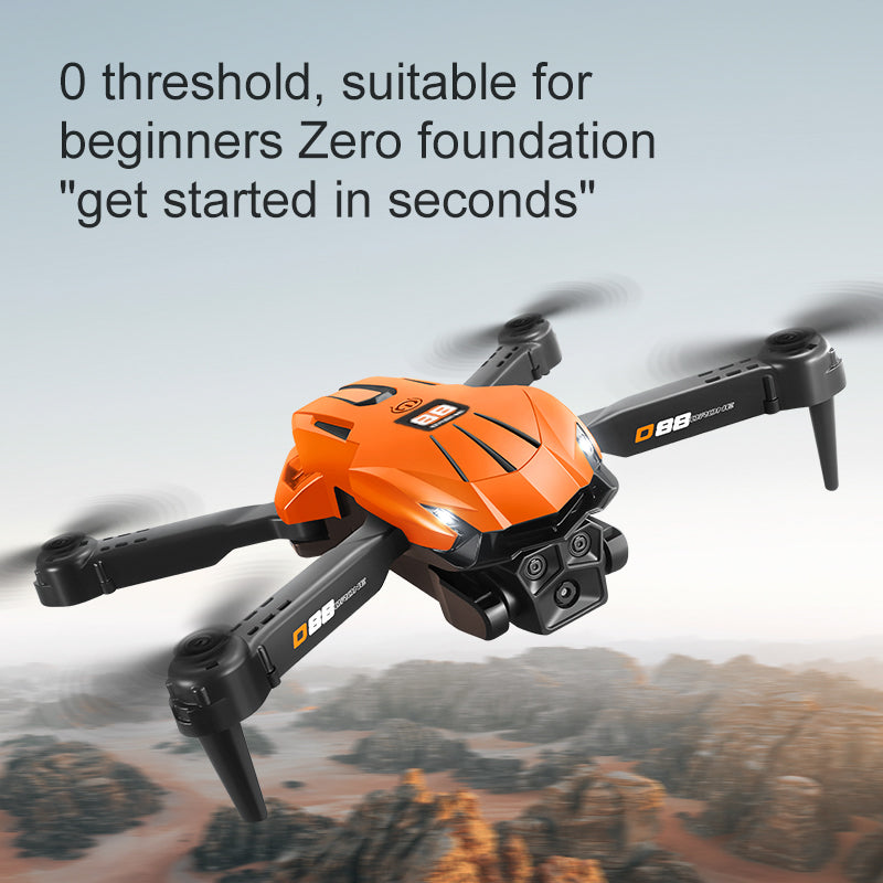 D88 Fixed-Altitude Stroboscopic Dual-Camera Drone