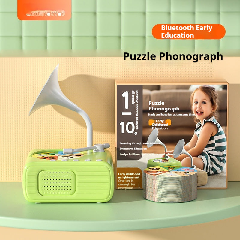 The Phonograph: Children’s Smart Record Player Speaker