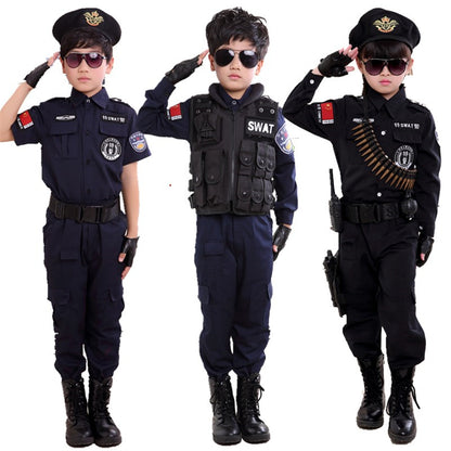 Junior Precinct Police Cosplay Performance Set
