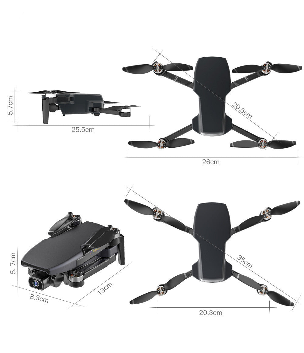 AeroFold 4K: Folding Four-Axis 4K High-Definition Aerial Remote Control Drone