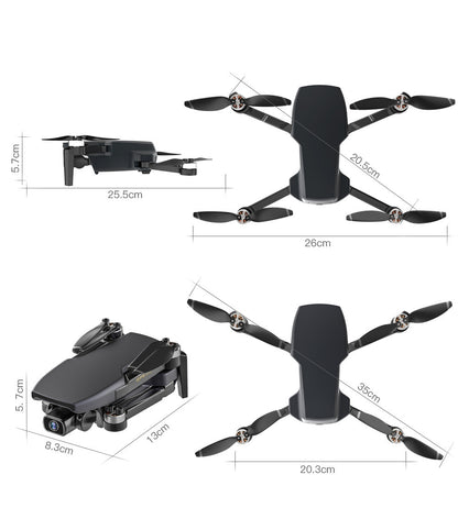 AeroFold 4K: Folding Four-Axis 4K High-Definition Aerial Remote Control Drone