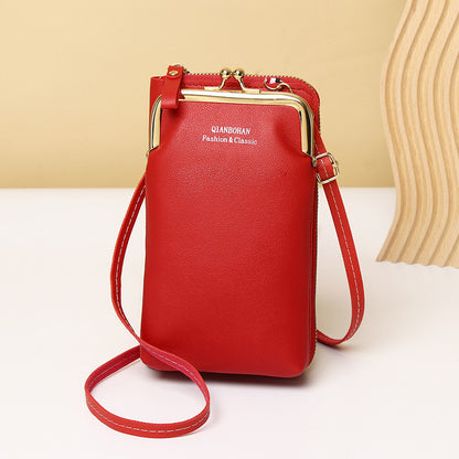 Mobile Phone Bag Female Crossbody Vertical Multi-function
