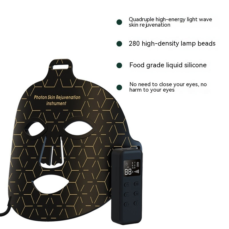 Infrared Phototherapy LED Color Light Skin Rejuvenation Mask