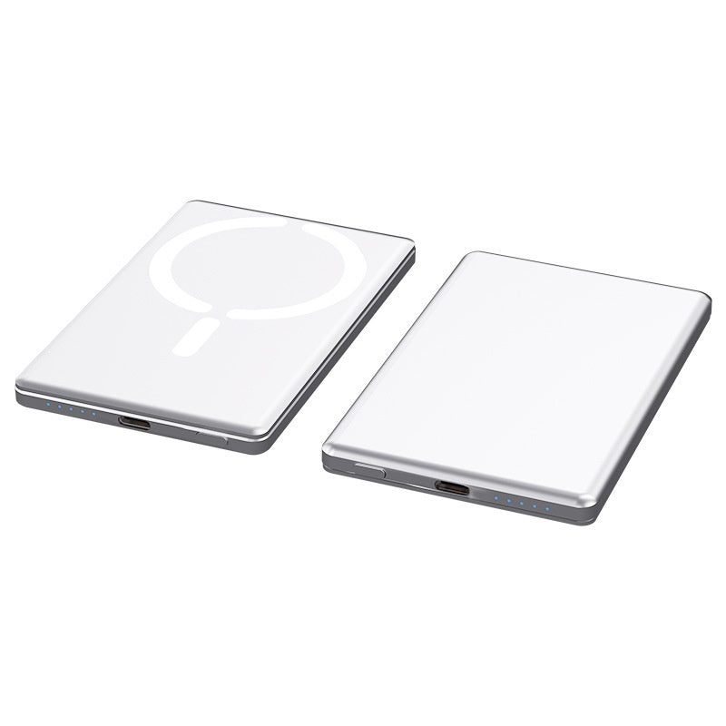 MagSlim Power: Ultra-Thin Magnetic Mini Portable Power Bank