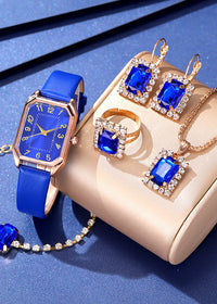 Blue five piece set