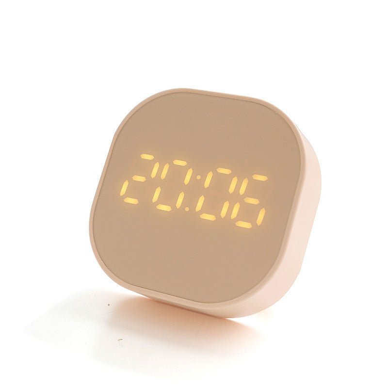 European-style Creative Timing Smart Little Alarm Clock Square Mini