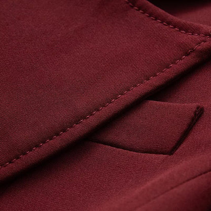 European And American Style French Design Fashion Casual Simple Suede Overcoat