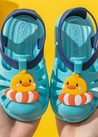 Sky blue duck