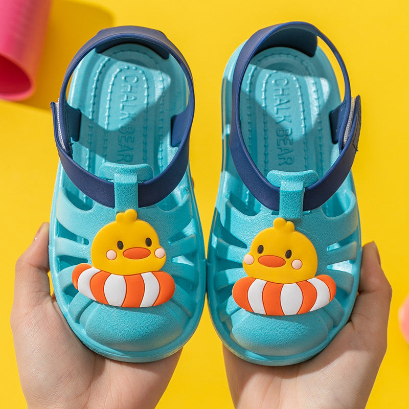 Jelly Tide: Female Baby Flexible Plastic Jelly Sandals