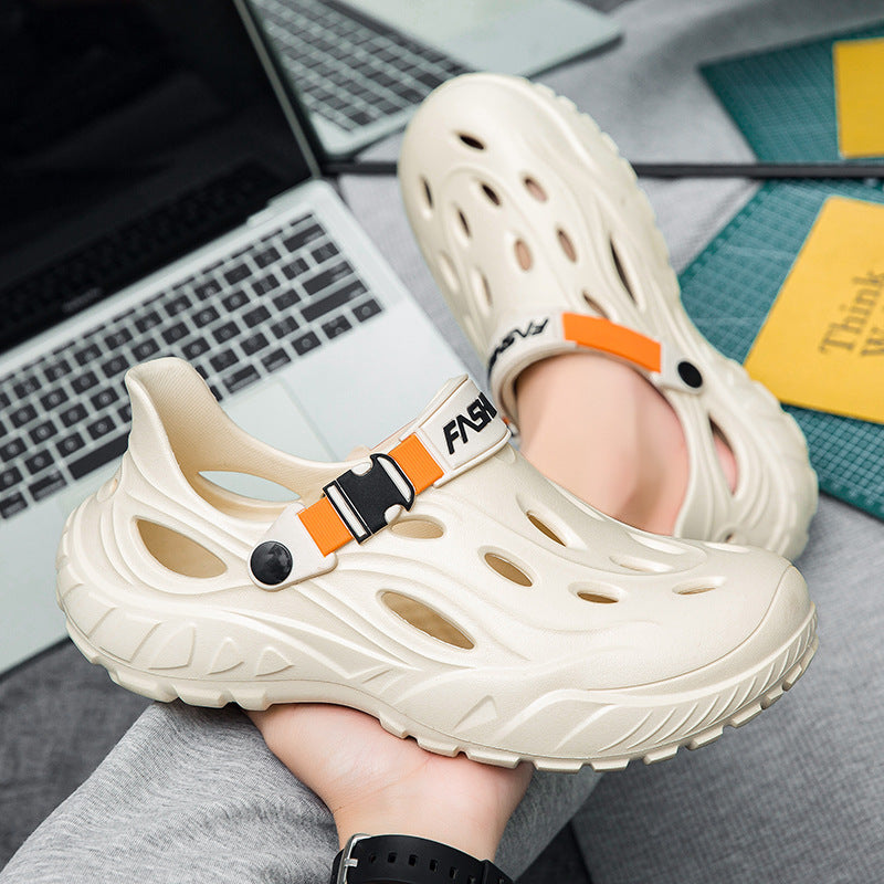 Eva Shield: Large-Capacity Drop-Plastic Backstrap Shoes
