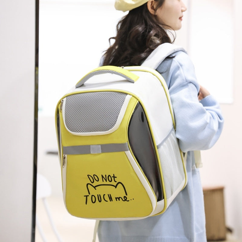 Outdoor Pet Bag Can Expand Cat Backpack Portable