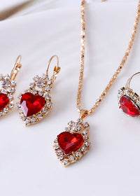 Heart red