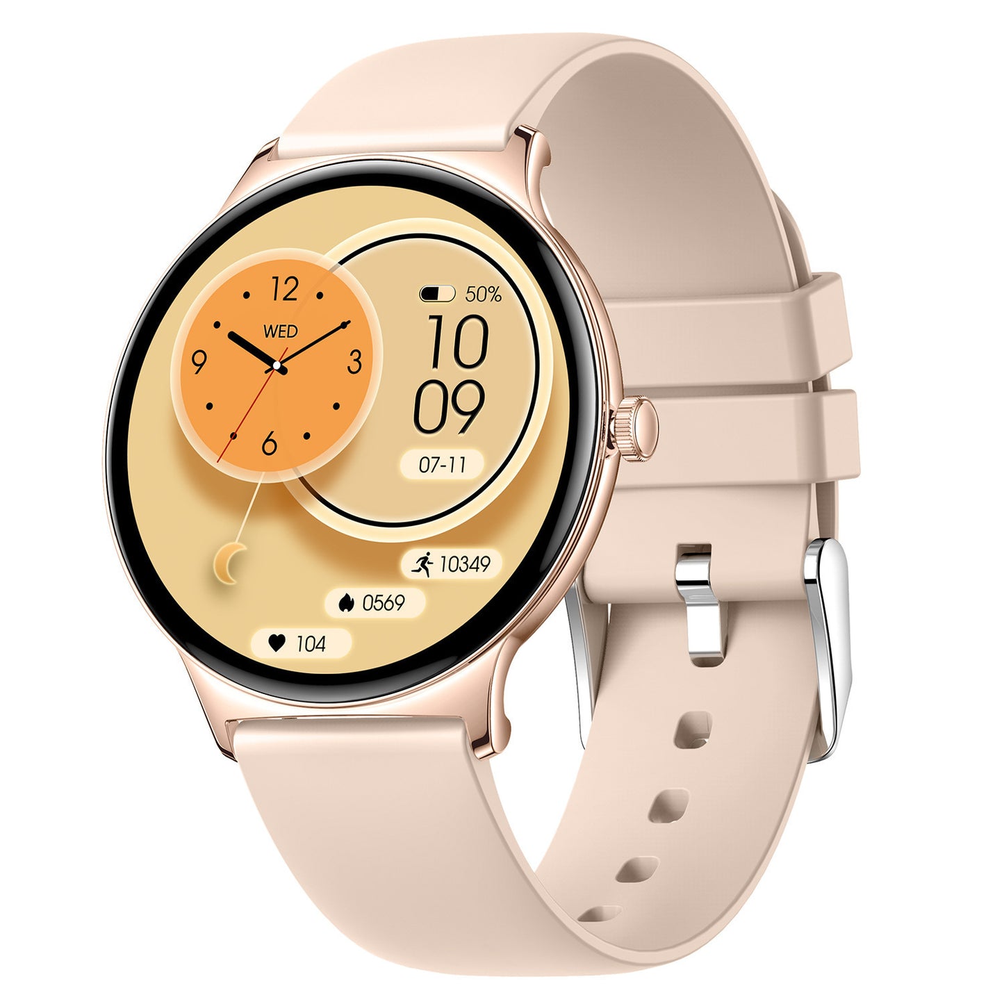 V89 Ultra-thin Smart Watch Bluetooth Calling Full HD Screen