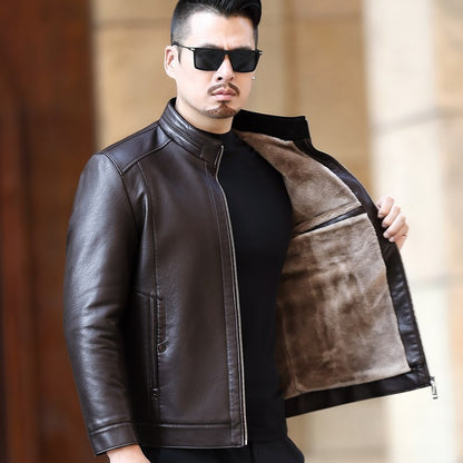Middle-Aged Elderly Fur Jacket Luxurious Age-Graceful Warmth