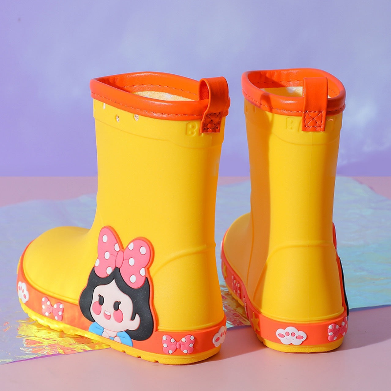 The Kindergarten Princess: Non-Slip Rain Boots