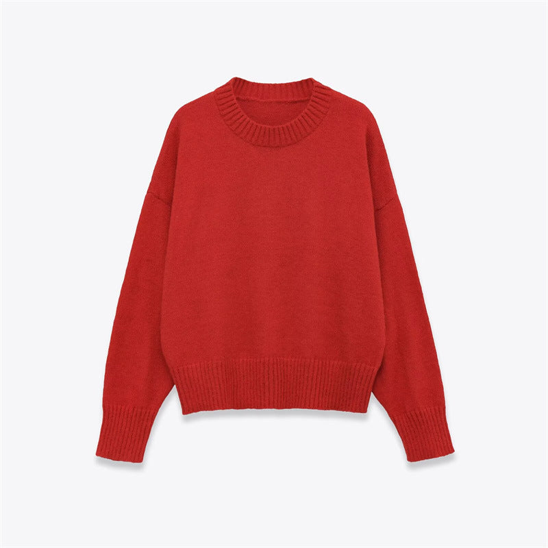 Stylish And Versatile Soft Jersey Sweater