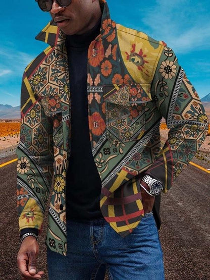 Gradual Change 3D Print Digital Button Cardigan