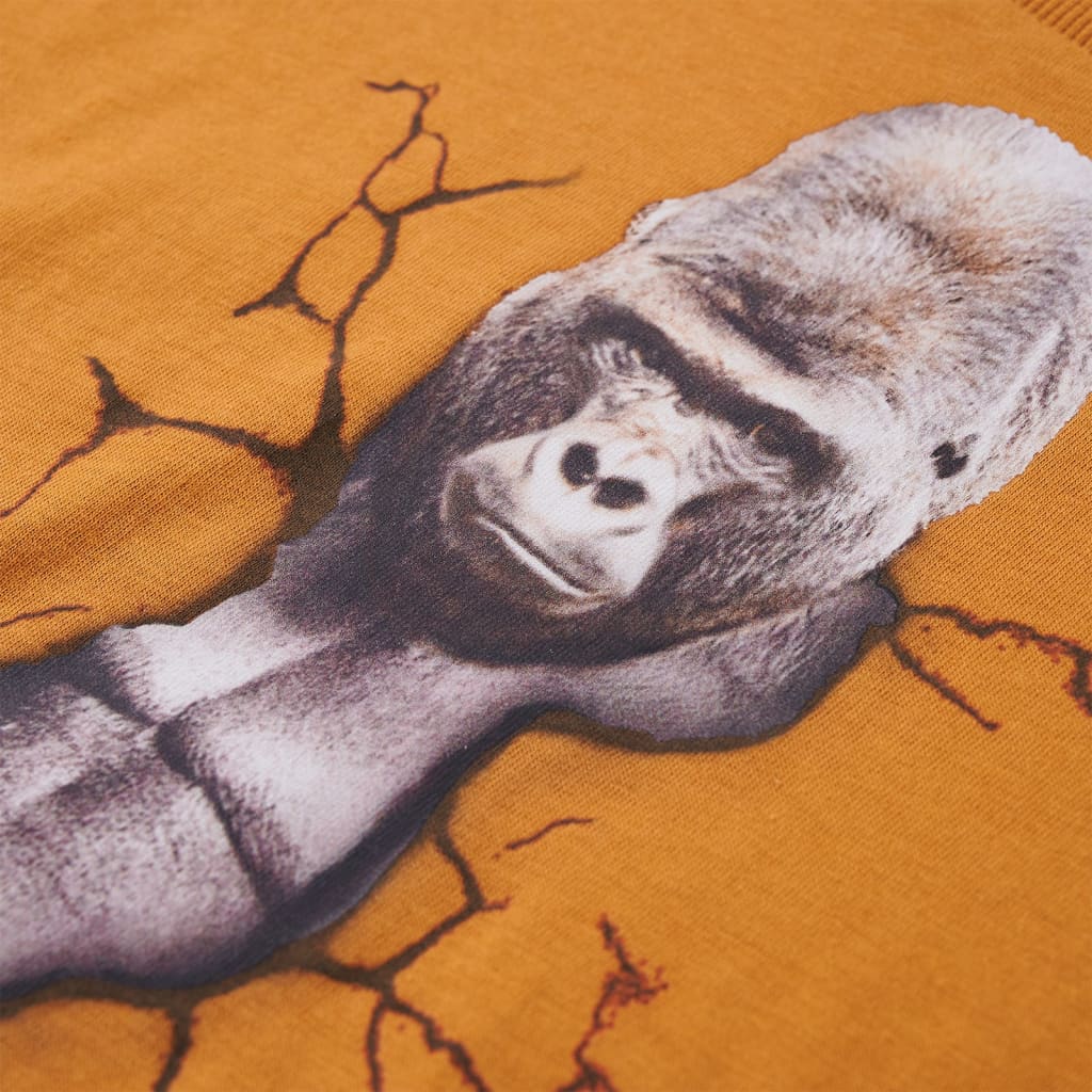 The Dark Ochre: Dark Ochre Long Sleeve Cotton Shirt