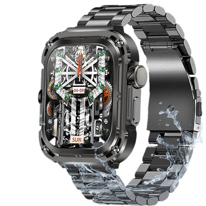 Multifunctional Large Screen Square Health Monitoring Outdoor Smart Watch