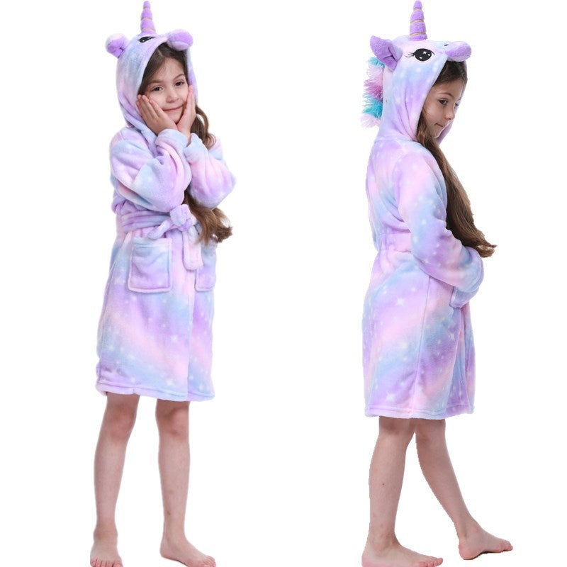 The Tenma Robe: Flannel Children’s Home Nightgown