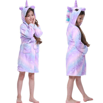 The Tenma Robe: Flannel Children’s Home Nightgown