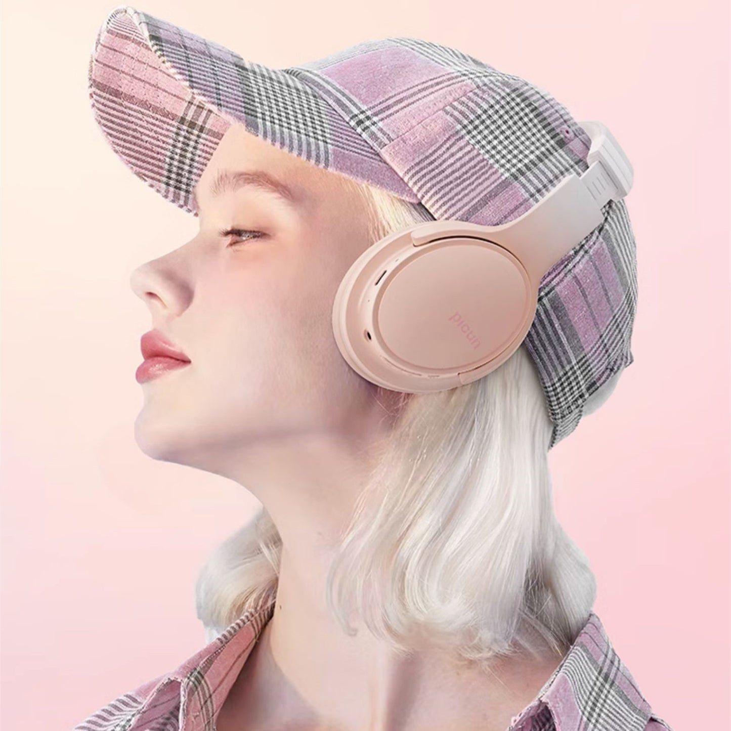 SilentBand: Wireless Bluetooth Noise Canceling Headband Headphones with Mic