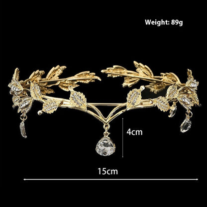 Rhinestone Hair Accessories Forehead Ornament Forehead Diamond Birthday Crown