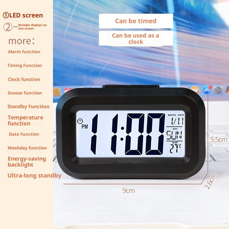 Desktop Alarm Clock Fashionable Smart Multifunctional Electronic Clock