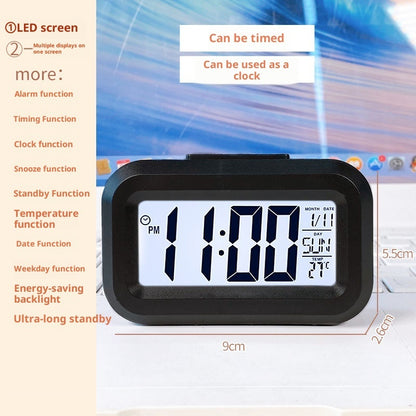 Desktop Alarm Clock Fashionable Smart Multifunctional Electronic Clock