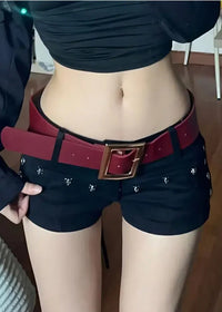 Black Plus Same Style Belt