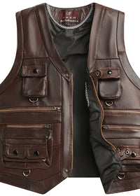 Dark Brown Top Layer Cowhide