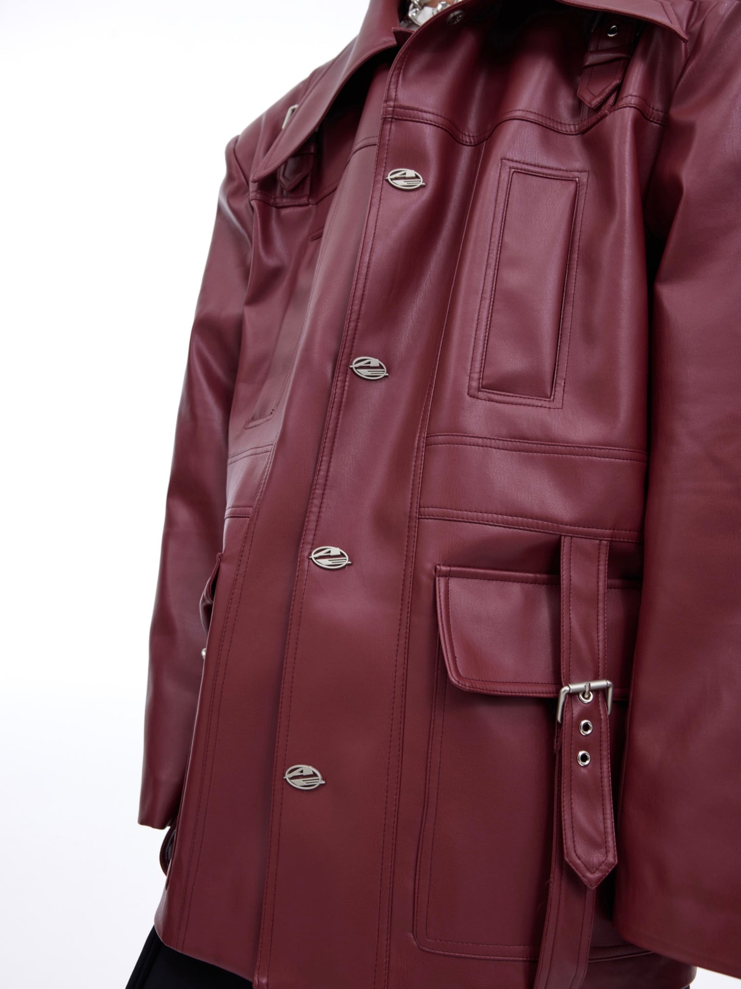 Design Red Jacket for Men Striking Crimson Statement