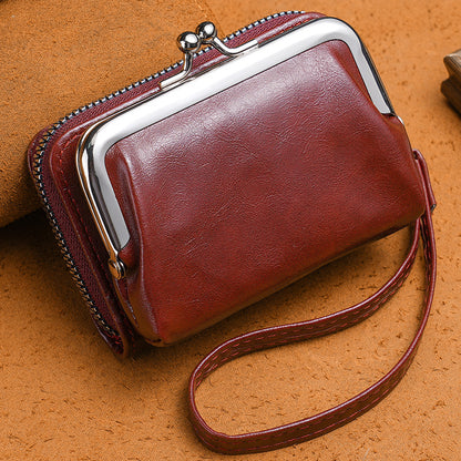 Ladies' Buckle Coin Purse 4-inch Clip