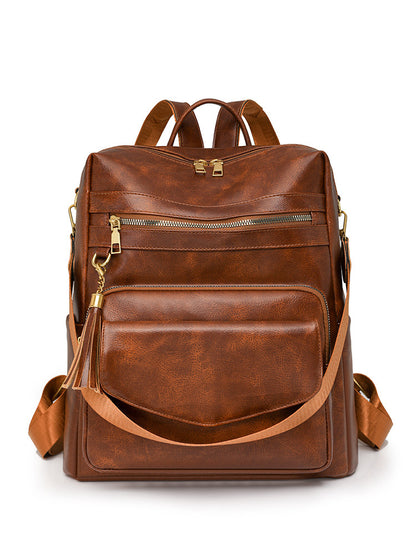 Retro Women's Backpack Large Capacity