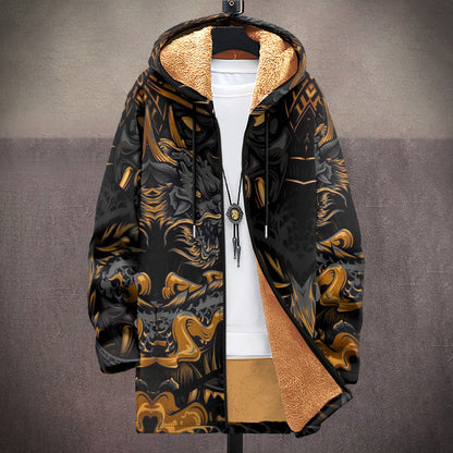 Hooded Cardigan Thick Winter Clothes Cozy Layered Essential