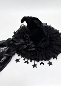 Black Star Moon Lace