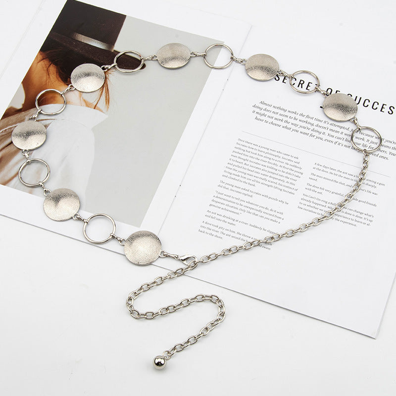 Waist Chain Ring Dress Decoration Belt