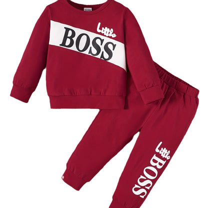 Typographic Statement Boys Occasion Set