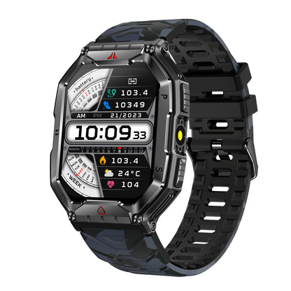 KR82 Vanguard: Bluetooth Calling & Health Metric Monitor