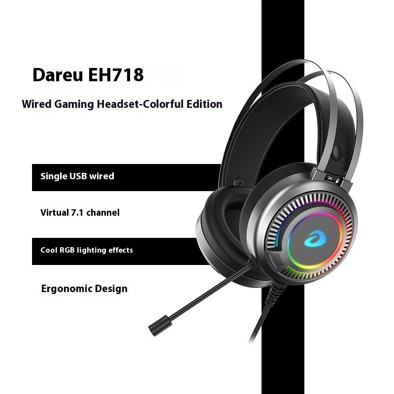 WireStrike: Gaming Esports Noise Cancelling Wired Headphones