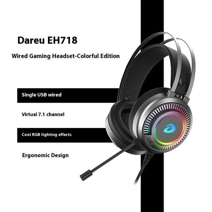 WireStrike: Gaming Esports Noise Cancelling Wired Headphones