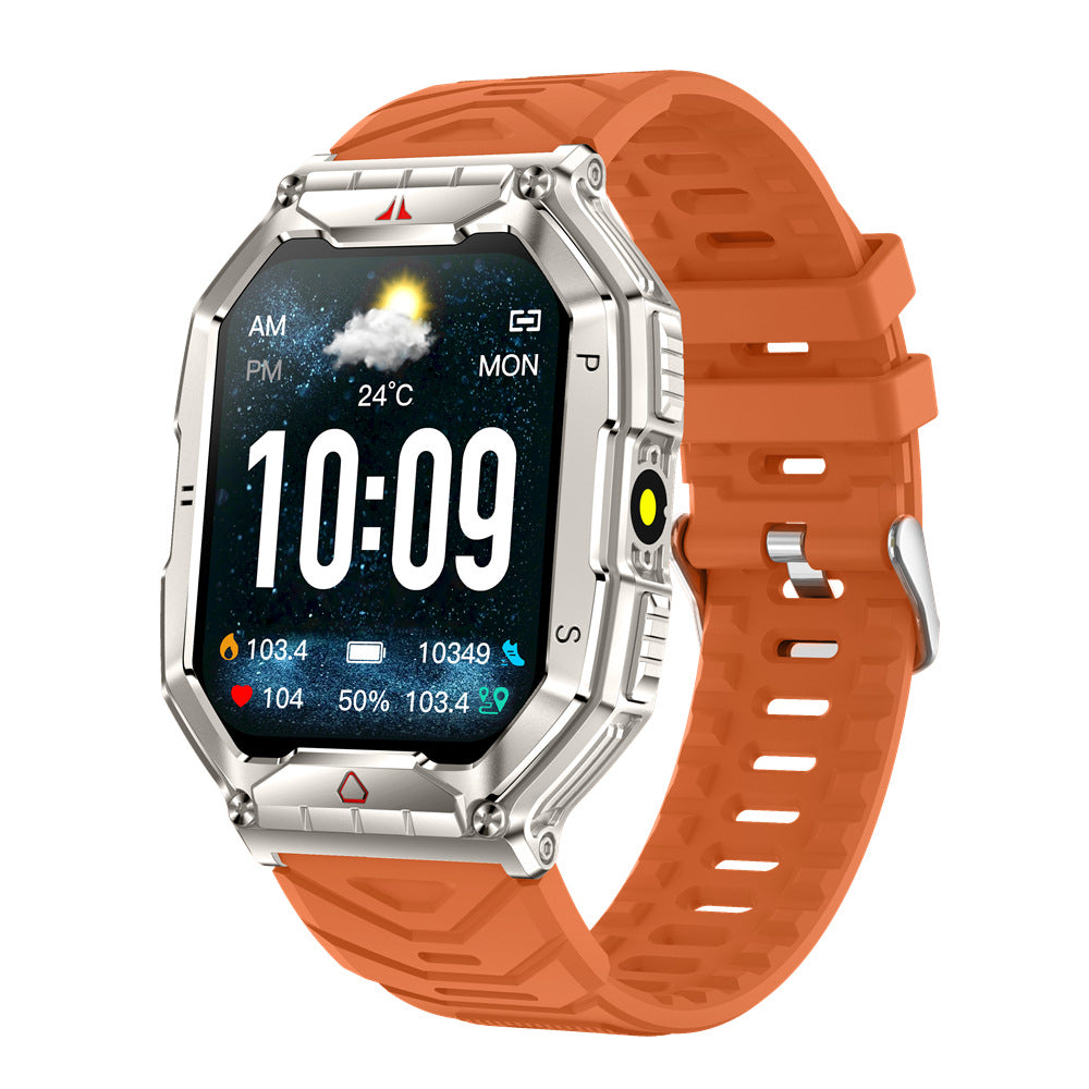 KR82 Vanguard: Bluetooth Calling & Health Metric Monitor