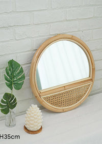 Half Eye Small Round Mirror