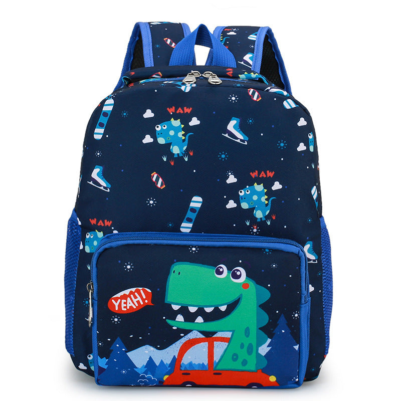 The Jurassic Dino: Cute Dinosaur Kindergarten Baby Backpack